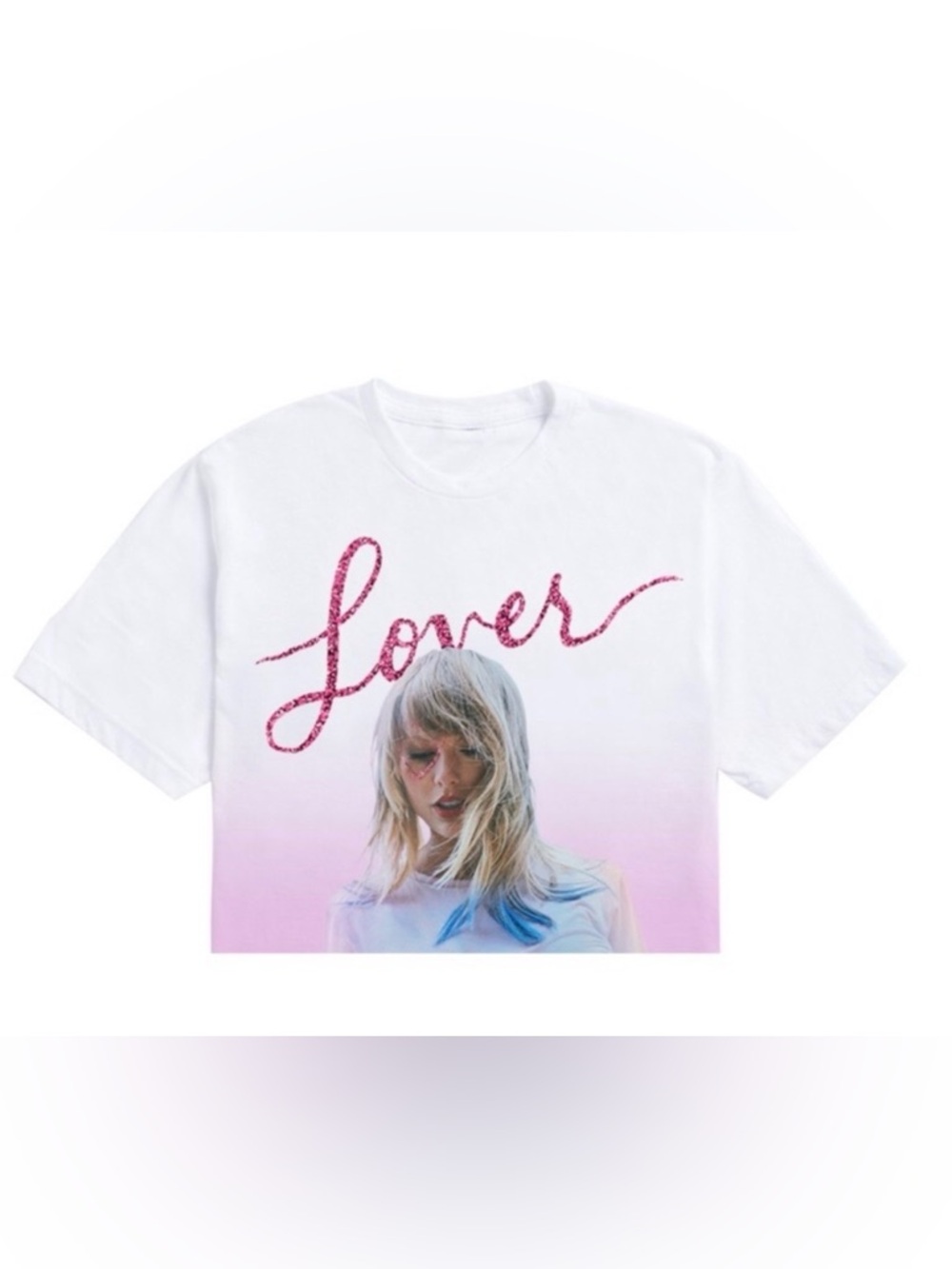 Taylor Swift Lover Crop Top XXL
